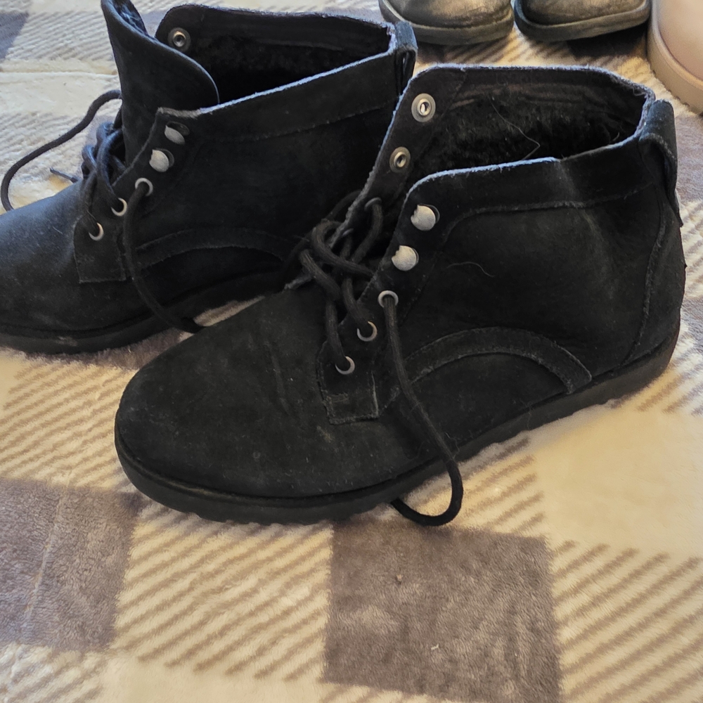 UGG Black Ankle Boots